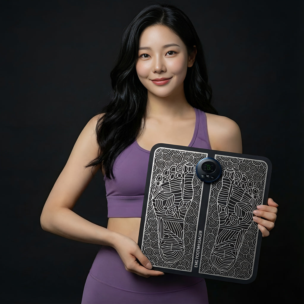 USB EMS 저주파 발 마사지기 | 피로 완화 & 혈액순환 케어