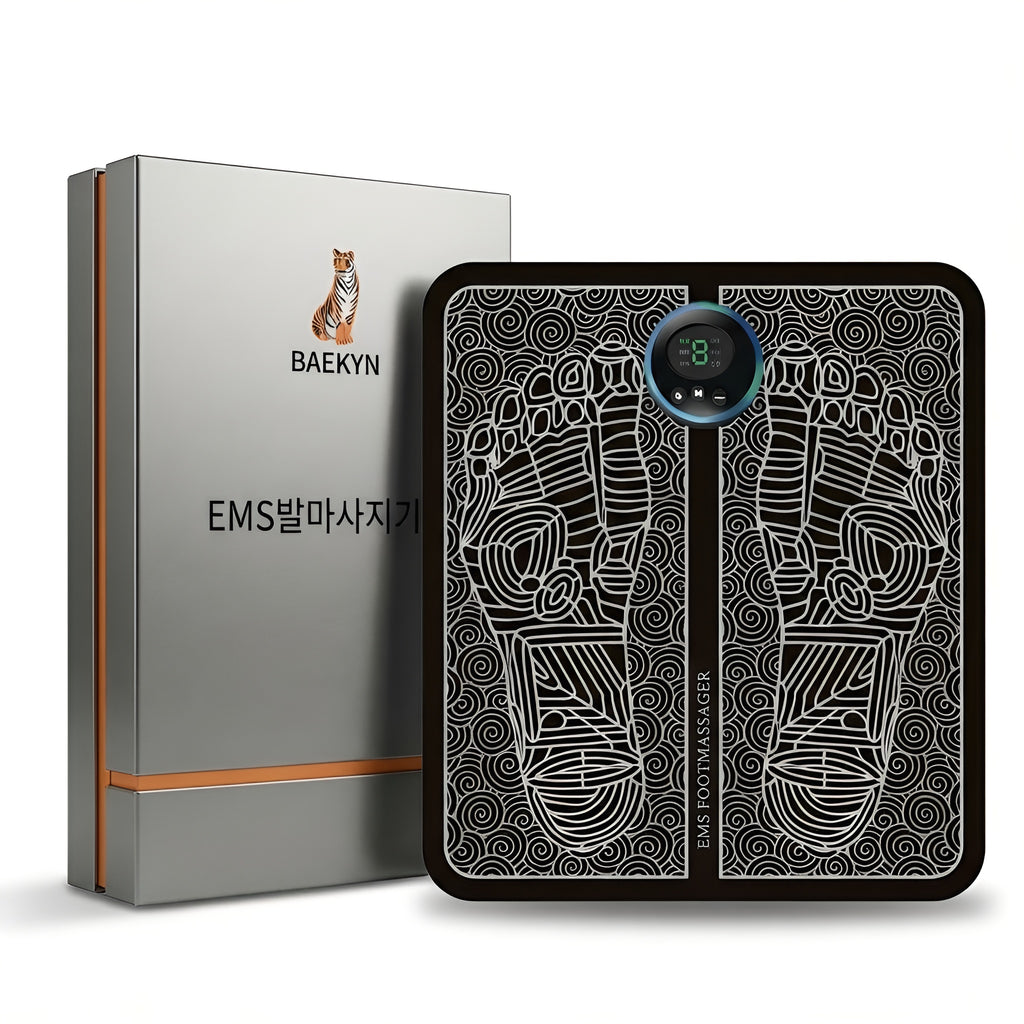 USB EMS 저주파 발 마사지기 | 피로 완화 & 혈액순환 케어