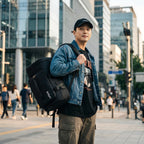 LVQUE 2in1 유니섹스 백팩 - 프리미엄 방수 스포츠 백팩 겸용 여행 가방